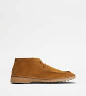 Desert Boots in Suede-BROWN