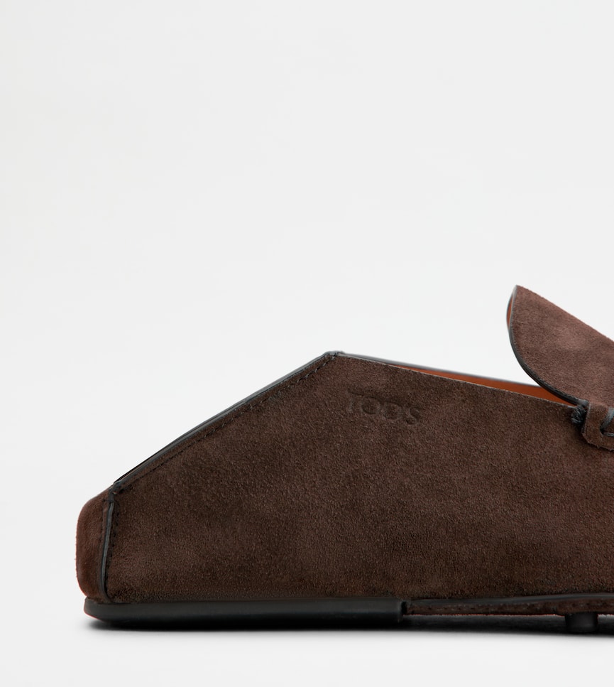 Slipper Loafers in Suede - Alternativa dettaglio