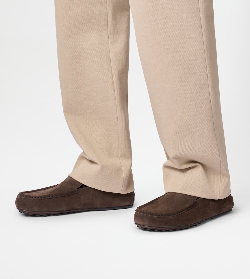 Slipper Loafers in Suede - On body