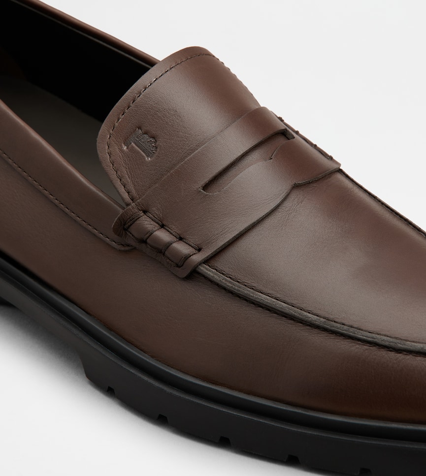 Loafers in Leather - Alternativa dettaglio