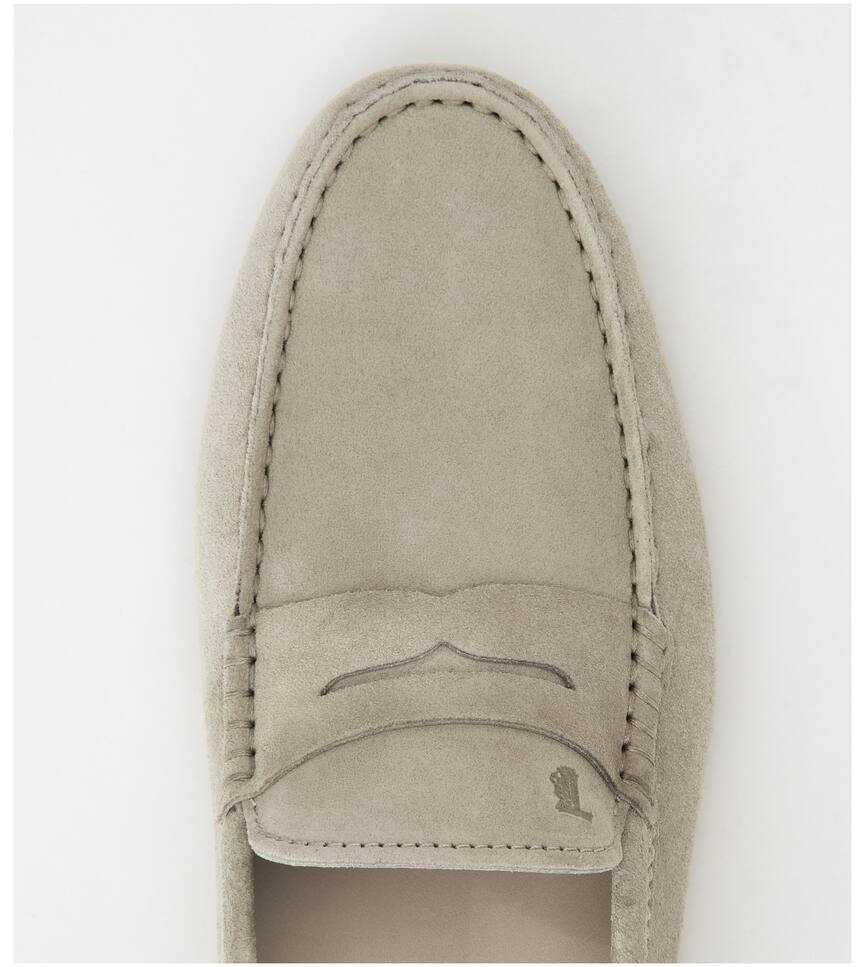 Gommino Driving Shoes in Suede - Detailing