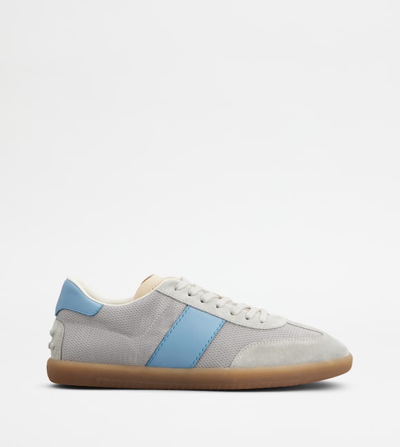 ADA_PRODUCT_ITEM_IMAGE Tod's Tabs Sneakers in Suede and Technical Fabric