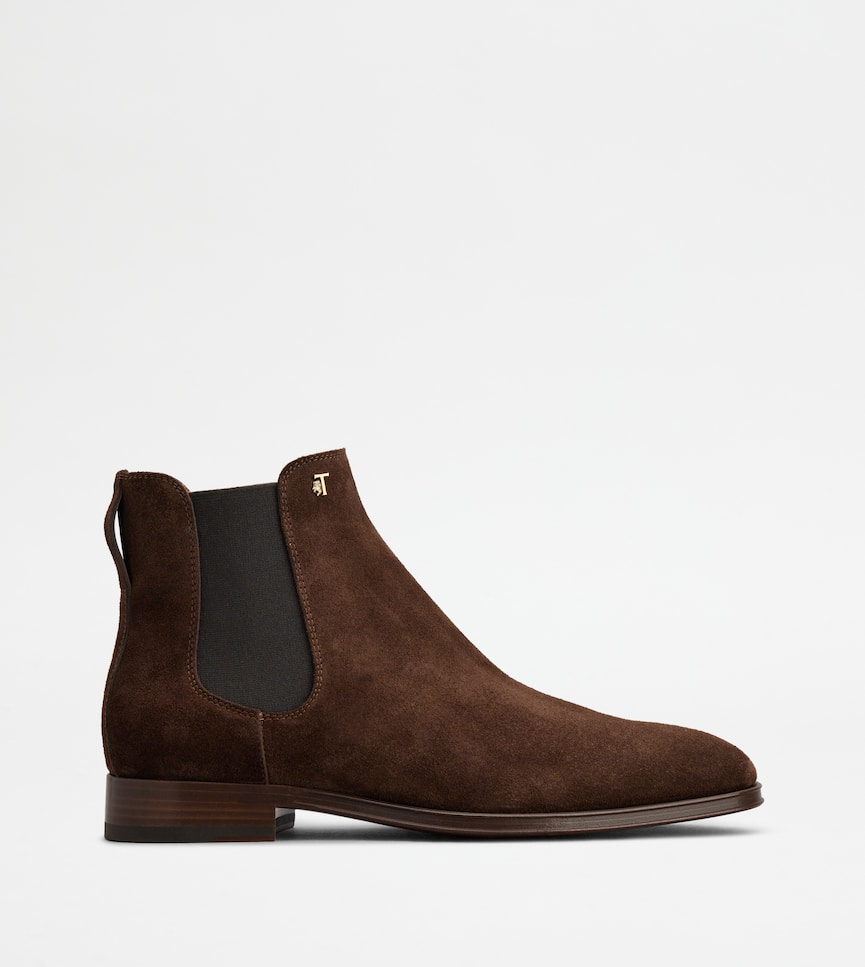 Ankle Boots in Suede - Side view