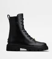 Boot en Cuir-NOIR