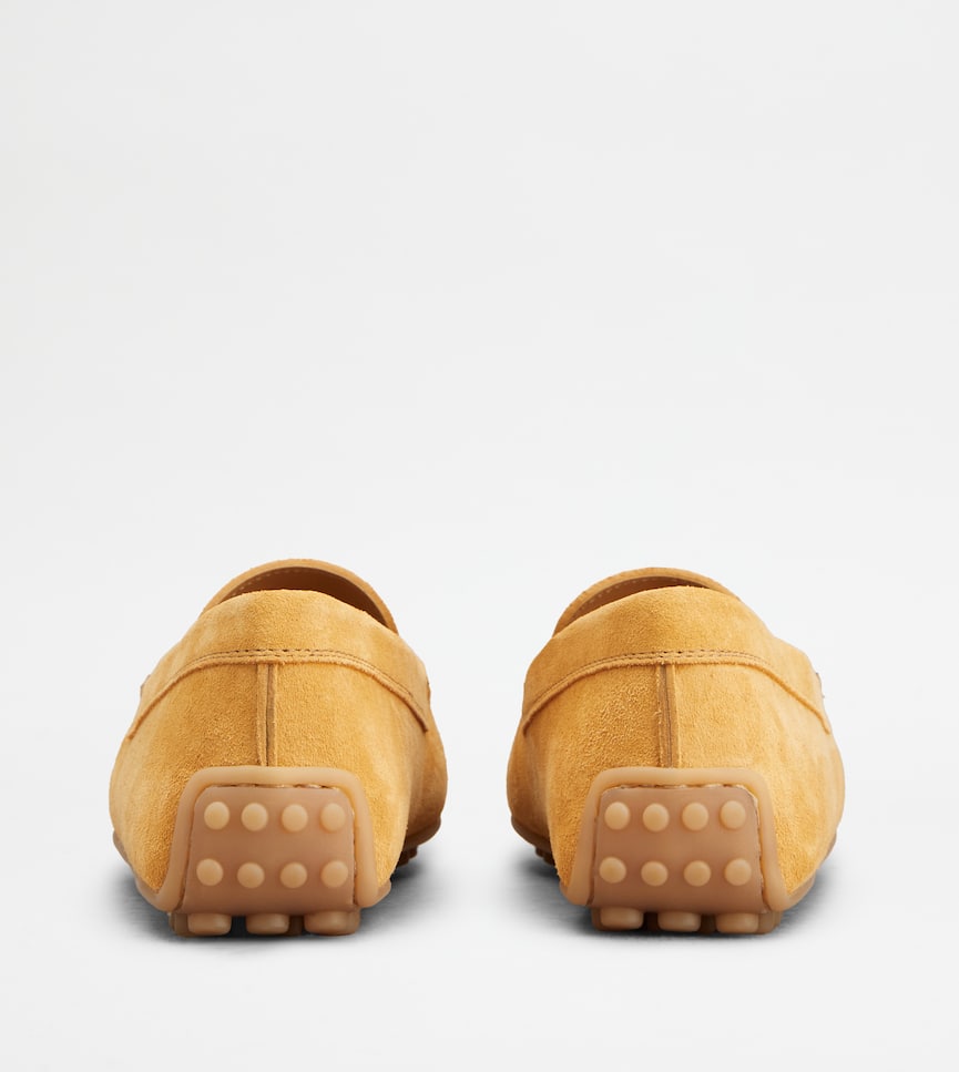 City Gommino Driving Shoes in Suede - Rear view