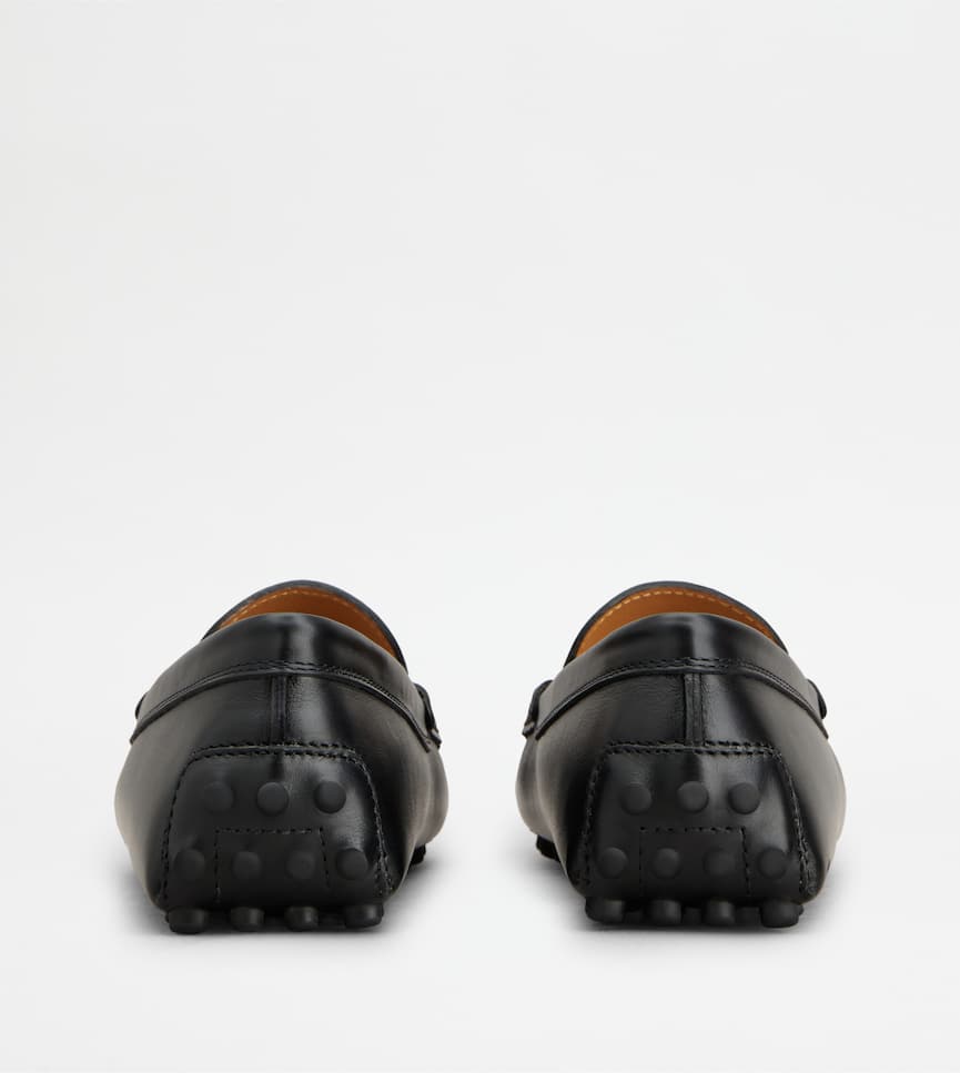 Gommino Driving Shoes in Leather - Rear view