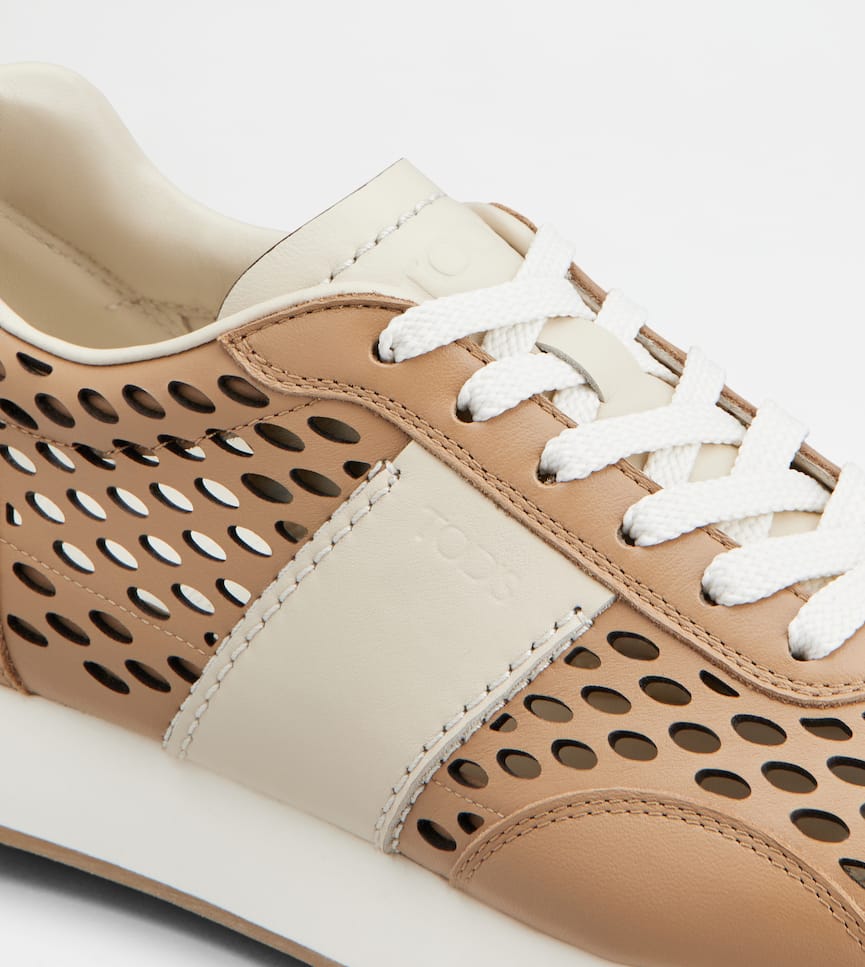 T Vintage Sneakers in Leather - Alternativa dettaglio