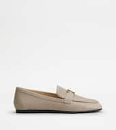 T Timeless Loafers in Leather-GREY