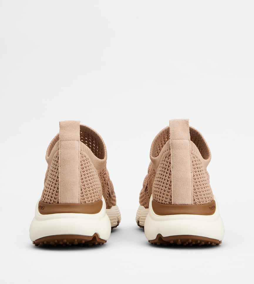 Kate Slip-on Sneakers in Fabric - Rear view