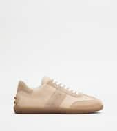 Tod's Tabs Sneakers in Leather-PINK