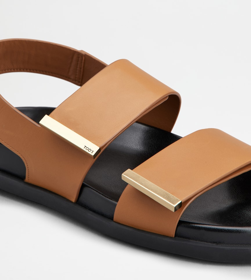 Sandals in Leather - Alternativa dettaglio