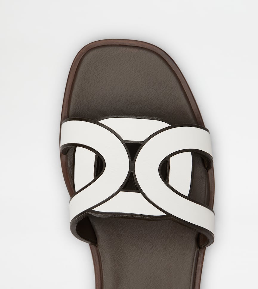 Sandals in Leather - Detailing