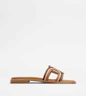 Kate Sandals in Leather-BEIGE, BROWN, BLACK