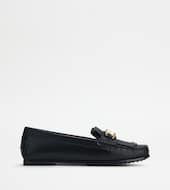 City Gommino Driving Shoes in Leather-BLACK