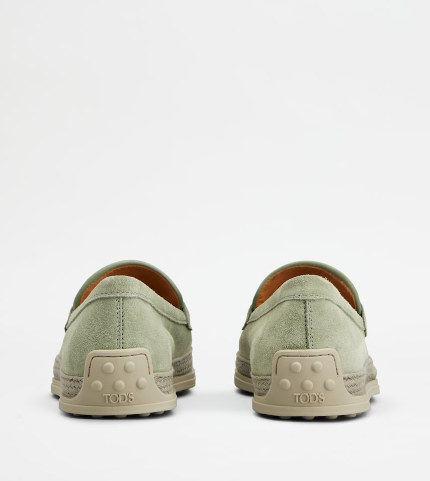 Loafers in Suede - Rear view