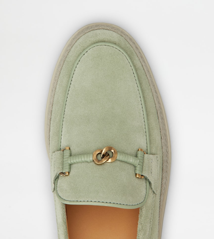 Loafers in Suede - Detailing